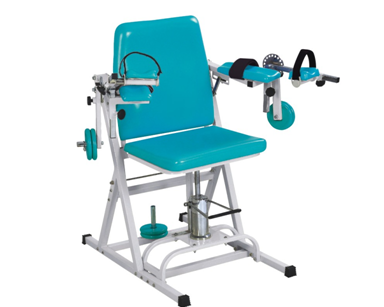 Elbow traction training chair (section adjustment)