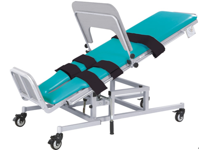 Manual upright bed